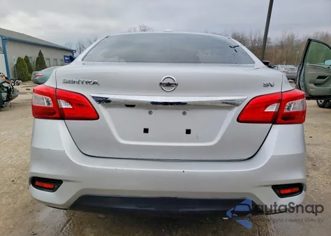 2019 Nissan Sentra S z USA, uszkodzony, nr VIN 3N1AB7AP3KL605318